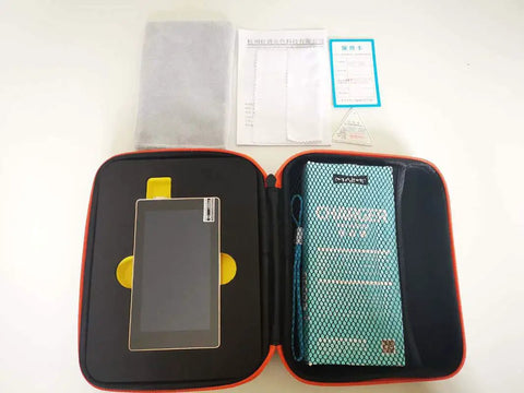 OHSP350F 380 To 780 nm Spectrometer Flicker Meter Light Spectrum Analyzer With Pro Grade 5 Inch LCD Readout And Auto Zeroing Output In CSV JPG PDF And OHS Formats Integrates 50 Microseconds To 10 Seconds Lightweight in carrying case with manuals