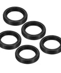 nitrile oil seal 25x35x7mm set in black, 5 pack