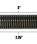 Top Shelf Helical Seat Springs For Chair Back Side Rails Replacement Set Of Six Heavy Duty Steel Coil, 3" length