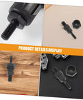 Pro Heavy Duty Steel Rivet Nut Tool Mandrels And Replacement Heads For 2pcs Manual Hand Riveters, steel replacement heads