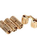 Heavy Duty Copper Concealed Drum Cabinet Door Hinges for DIY Projects Built Tough and Rust Resistant 180 Degree Swing 10 12 14 16mm