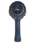 Front view of Torrent Firemans Nozzle With Quick Connect Set showcasing seven spray patterns and durable rubber coating