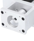 Precision Electric Linear Rail Guide Boasting Two Hundred Millimeter Stroke Length close-up of aluminum housing with mounting holes