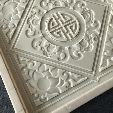 DIY Garden Walkway Paving Mold Reusable Cement Brick Square Stepping Stone Form For Patio Courtyard Paths Durable ABS Concrete Molding Tool