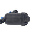 Irrigation Filter With 155 Mesh Screen For Drip Systems And Hydroponics, Erosion Proof Compact Plastic, side view