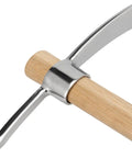 Two Pack 16 Inch Garden Pick Axe With Stainless Steel Head And Hardwood Handle Mattock Hoe For Weeding Digging Landscaping And Loosening Soil Durable Rust Resistant Yard Tool Set
