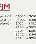 List of Miele vacuum models compatible with HyClean Air FJM Vacuum Bags For Miele Complete C1 Compact C1 Compact C2 S6 And S4 Cleaners