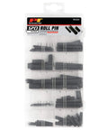 Roll Pin Assortment Kit With 10 Most Popular Sizes In A Resealable Plastic Case, Handy Grab And Go 120 Piece Set for repairs