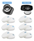 Replacement Vacuum Filter Kit For Rocket Pet Pro IZ140 IZ140C IZ141C IZ142 UZ145 with foam and felt packs