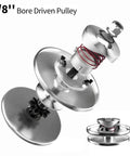 Side view of 5/8 inch bore driven pulley for 30 Series Torque Converter Kit For 212cc Go Karts And Mini Bikes