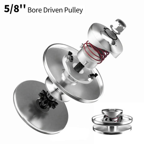 Side view of 5/8 inch bore driven pulley for 30 Series Torque Converter Kit For 212cc Go Karts And Mini Bikes