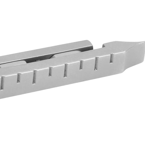 Close-up of extension part of Beefy 25 Inch Stainless Steel Folding Multitool Kit With Wrench Wire Cutter Screwdrivers And 20 Plus Tools