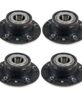 Top Shelf Wheel Bearing And Hub Assembly For Front And Rear Audi Models Featuring 32 Millimeter Bore with four units visible.