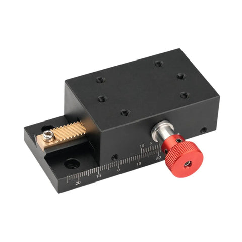 Go To Manual Precision Linear Stage For X Axis With 40mm Stroke Translation Slide Gear Drive Fine Tuning For Machinery And Inspection Devices