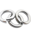 M10 Split Lock Washer Set 50 Pieces In 304 Stainless Steel 18 8 For Bolts Nuts And Screws Beefed Up Spring Lock Washers