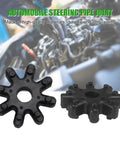Top Notch Eight Piece Flexible Steering Coupler Compatible With Kia Forte Cadenza Optima Direct Power Mdps Column Motor Replacement Wear Resistant Waterproof Setup For Smooth Commutes Daily Drives, black steering pipe joints.