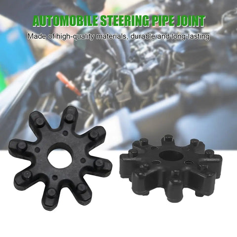 Top Notch Eight Piece Flexible Steering Coupler Compatible With Kia Forte Cadenza Optima Direct Power Mdps Column Motor Replacement Wear Resistant Waterproof Setup For Smooth Commutes Daily Drives, black steering pipe joints.