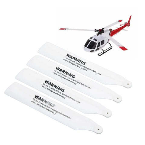 Durable RC Helicopter Gear Screw Kit For XK K110s Remote Control Aircraft, Premium Plastic And Aluminum Parts Set shown with rotor blades
