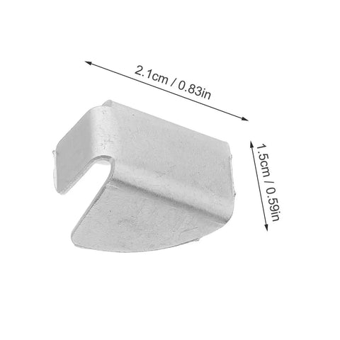 Heavy Duty Metal Shelf Clips For Office Cabinets And Bookshelves, size 2.1cm by 1.5cm, anti oxidation frame, secure fit