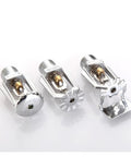 Hella Durable 5 Piece DN15 72C Fire Sprinkler Heads With Fusible Alloy Quick Response Trigger displaying three spray nozzles.