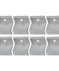 10 Pack Aluminum Solar Panel End Clamps Kit For PV Modules Z Bracket Mounting Clamps For 30 Mm To 45 Mm Frame Heights
