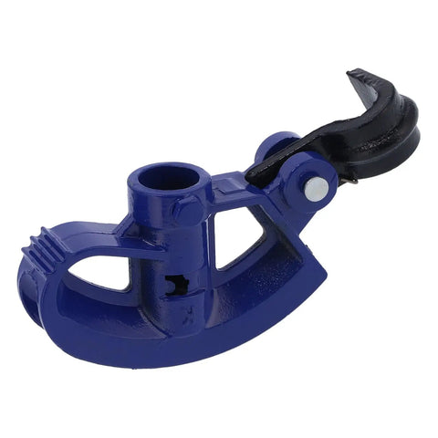 Heavy Duty KW7026 Fan Shaped Pipe Bender Thichen Manual Tube Bending Tool in blue, made of nodular cast iron for 1 1/4 inch tube bends.