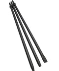Pneumatic Taper Punch And Air Cold Chisel Three Piece Set Heavy Duty With 7 32 Inch Point Tip 3 8 Inch Point Tip And 3 4 Inch Flat Chisel