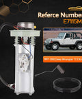 Fuel Pump Module Assembly For Jeep Wrangler TJ 1997-2002 2.5L 4.0L 19 Gallon Tank Direct Fit Replacement next to Jeep image