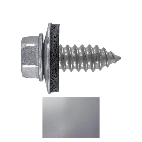Heavy Duty Chain Link Fence Gate Latch For 1-7/8 Inch By 4 Inch Posts Case Of 25 Built Tough real deal secure locking hardware hex head screw with rubber washer.