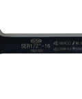 1/2 Inch Indexable Carbide Turning Tool Set 7 Piece Rock Solid Kit showing SER tool holder with carbide insert