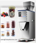 Heavy Duty Ground Coffee Weigh And Fill Machine Featuring Smooth Vibrating Feed Hopper, used for efficient packaging.