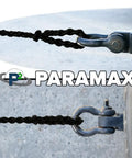 Heavy Duty Paracord Kit With 750 Pound Test 4mm Paracord, Para-Max Quarter Inch Cord 1200 Pound Test 6.35mm, Para-Max