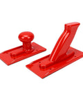 Heavy Duty Safety Push Block Set For Table Saws And Router Tables, 2 Piece Kickback Buster with red ABS grips.