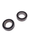 2 Pack Rubber Sealed Ball Bearings 15 x 26 x 7mm For Rear Bicycle Hub 15267-2RS, shown in a side-by-side view