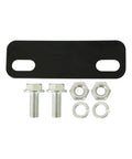 Mounting hardware for 97 GPH Red Electric Fuel Pump 12-801-1 High-Flow Performance Upgrade, nuts, bolts, and bracket.