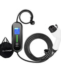 Portable Type 2 EV Charger 3.6KW 16AMP 240VOLT Electric Car Charging Cable with digital display, 3.5m cable, bag included.