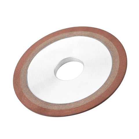 Beast Mode Diamond Grinding Wheel For Hard Metals, 125mm Diamond Disc With 32mm Arbor, visible side angle, high-efficiency abrasive