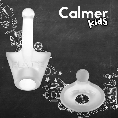 Calmer Kids Ear Plugs For Noise Relief And Focus No Muffling Reusable Soft Silicone Comfortable All Day Wear
