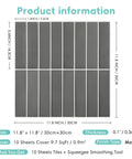 Product information for 3D Matte Green Peel And Stick Tiles Pack Of Ten Eleven Point Eight Inch Square PVC Backsplash Tiles.