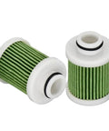 Two Pack Fuel Filters For Suzuki Outboard Engines 15412-92J00 And 15412-92J01 Compatible 2 Piece Cartridge Set For DF100 DF115 DF150AP DF200AP.