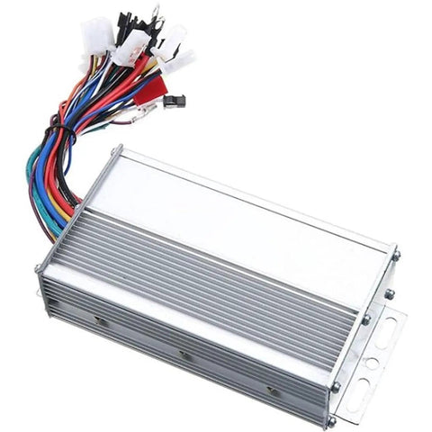 Beefed Up 36V 48V Brushless DC Motor Speed Controller Replacement for Electric Bikes and Scooters 350W or 500W Compatible Power Unit