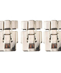 Three Heavy Duty Toggle Catch Lock Tough As Nails With Positive Hold Drawbolt Latch 1.6 Inch Satin Nickel Hasp Clasp for boxes