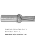 Carbide Tipped Chamfering Drill With U Shank For CNC Holders Water Compatible Pro Grade Precision Drill Bit