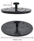 Close-up of BMW Floor Mat Fasteners 4 Pack Replacement Clips With T Hook Anchors for secure velour carpet fit, 62mm size, black plastic