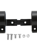 Electric Bike LCD Display Holder Bracket With Screws Bike LCD Instrument Bracket for LCD3 and LCD3U shown with screws and nuts