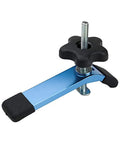 Rock Solid T-Track Hold Down Clamp For Woodworking, 5-1/2 Inch Long By 1-1/8 Inch Wide, 1 Pack With T-Bolt, Washer, And 5-Star Knob