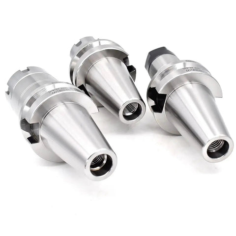 Pro Grade Bt40 Er32 Collet Chuck Drop Dead Accurate Tool Holder set of three stainless steel tool holders for CNC milling