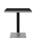 Gray Edge Banding 2 Inch by 50 Foot Non Glued Flexible Pro Grade Durable Brushed Aluminum Veneer Edge Trim on table edge
