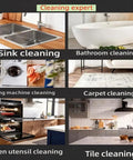 Kickass Multi Surface Steam Cleaner With Blazing Two Thousand Five Hundred Watt Heating And Three Bar Pressure Ready In Just Fifteen Seconds For Chemical Free Deep Sanitization Of Tile Stone Kitchen Cars And Patio Grills Green showcased in sink, bathroom, washing machine, and tile cleaning.