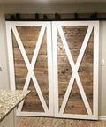 Legit Rusted Aging Wood Stain Delivers Hella Authentic Weathered Brown And Gray Patina For Floors Cabinets Millwork Doors And Furniture With Voc Free Low Odor on barn-style sliding doors.